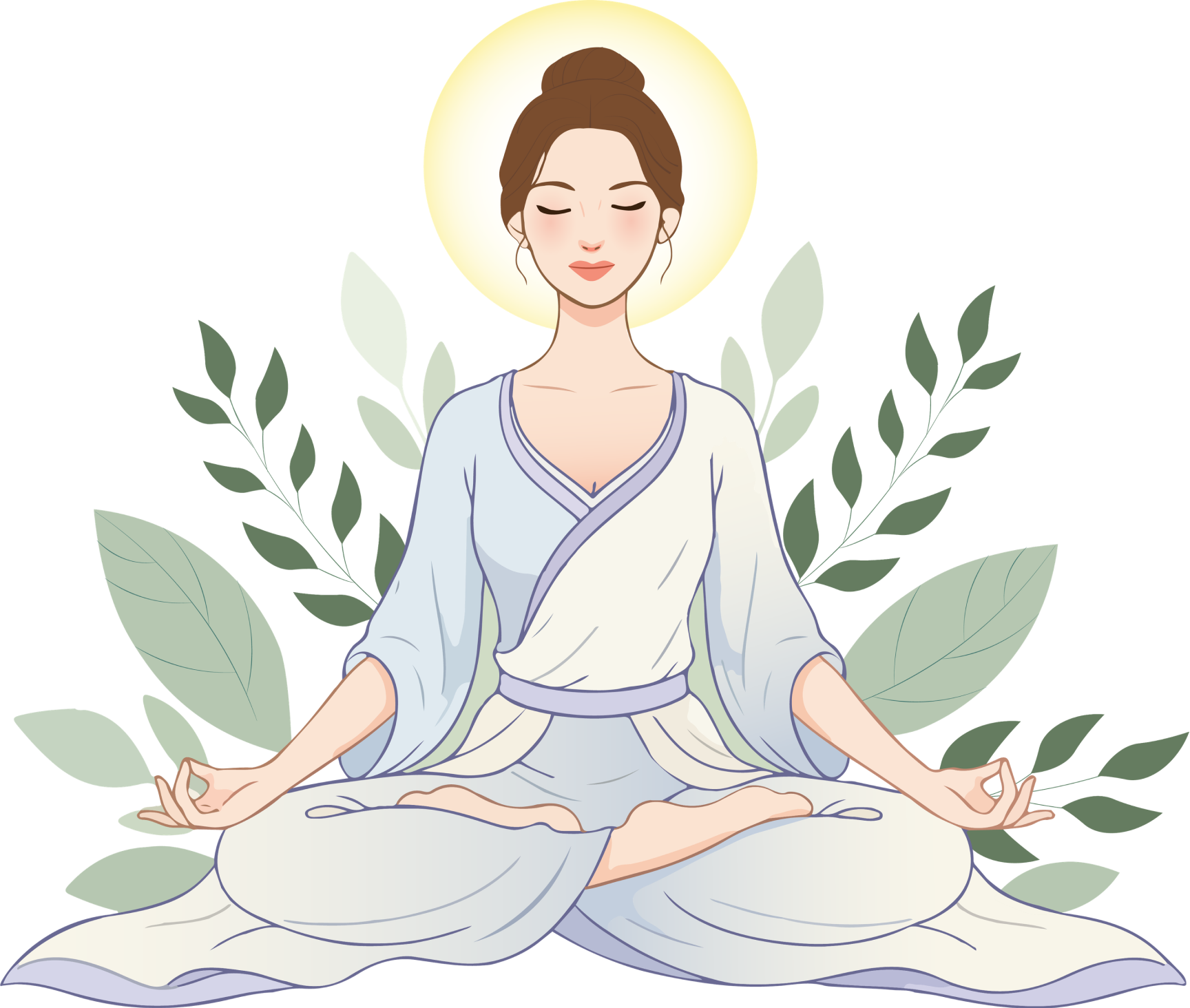 Meditating Woman
